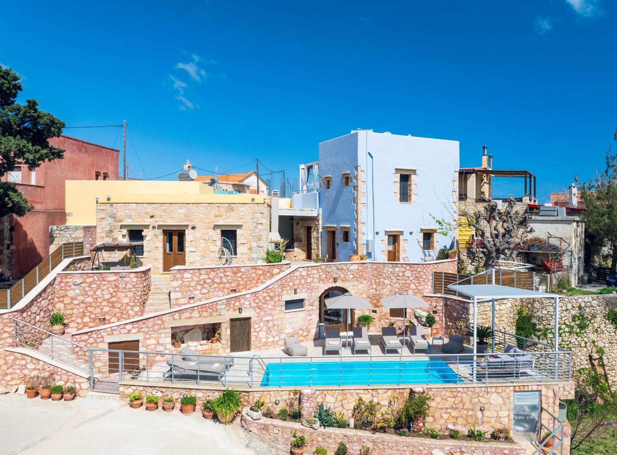 Dream View Villa Κάστελλος Εξωτερικό φωτογραφία