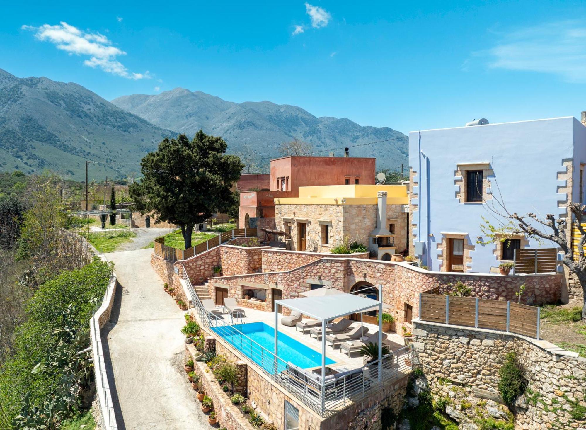 Dream View Villa Κάστελλος Εξωτερικό φωτογραφία